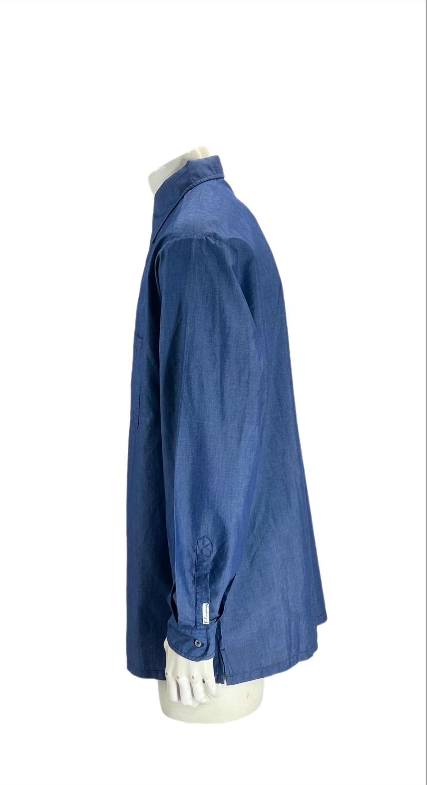 C.P. Company CP Company 'Chambray' Cotton Shirt SIZE 5 Size US XXL / EU 58 / 5 - 2 Thumbnail