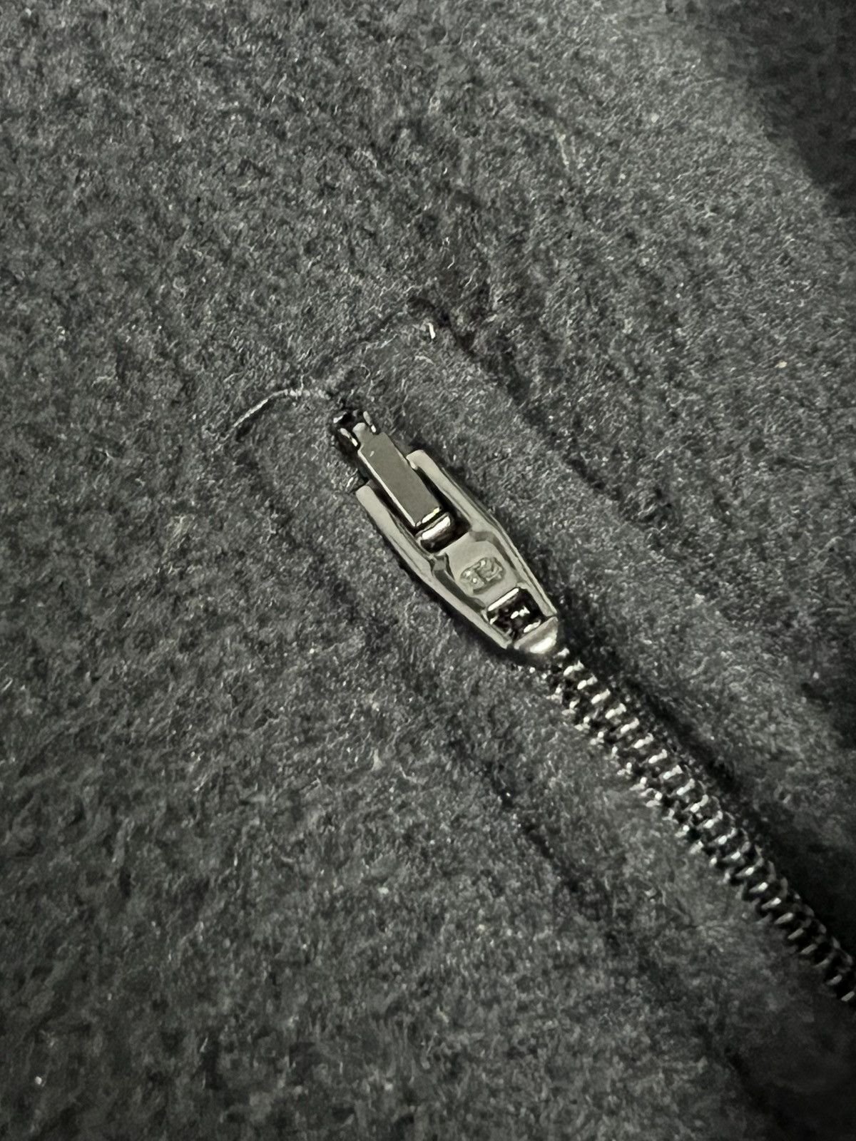 Balenciaga Fleece Logo Jacket