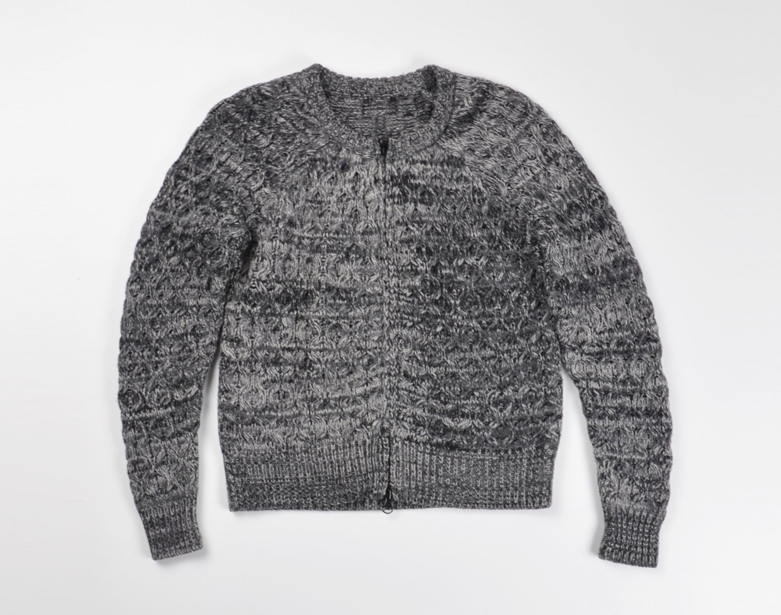 Isabel Marant Isabel Marant Merino Wool Full Zip Chunky Knit Sweater Size S / US 4 / IT 40 - 4 Thumbnail