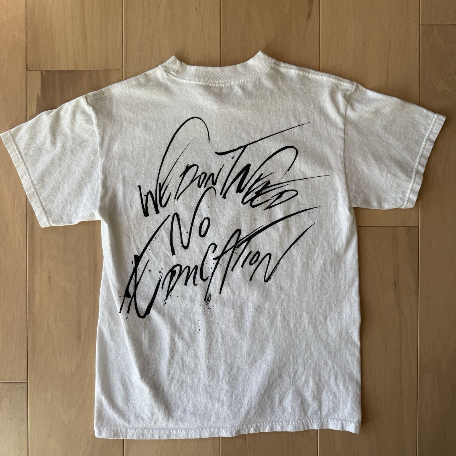 Alstyle × Band Tees Pink Floyd Gerald Scarfe The Wall Shirt Medium White Y2K Size US M / EU 48-50 / 2 - 6 Thumbnail