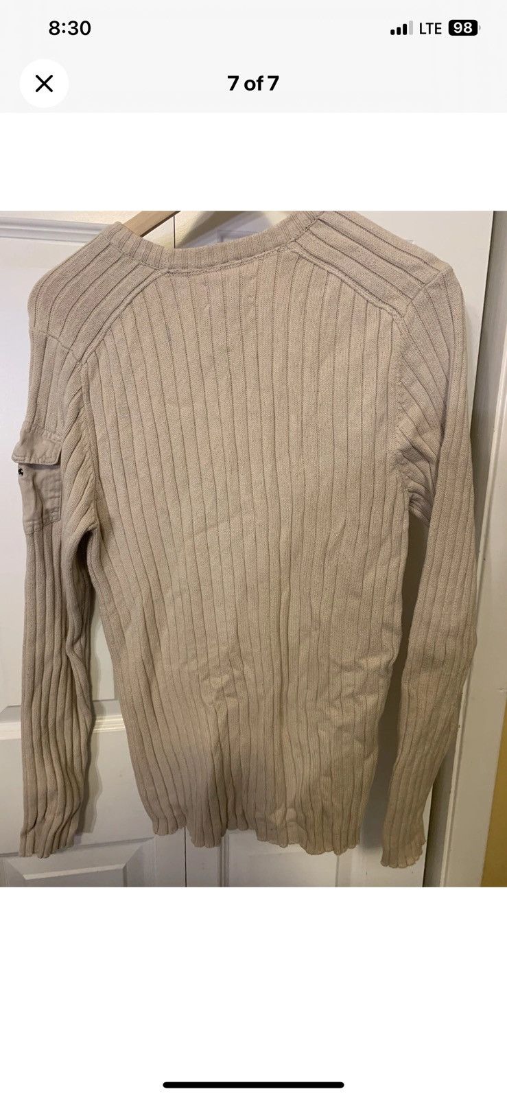 American Rag American Rag mens sz S beige sweater pullover Size US S / EU 44-46 / 1 - 7 Thumbnail