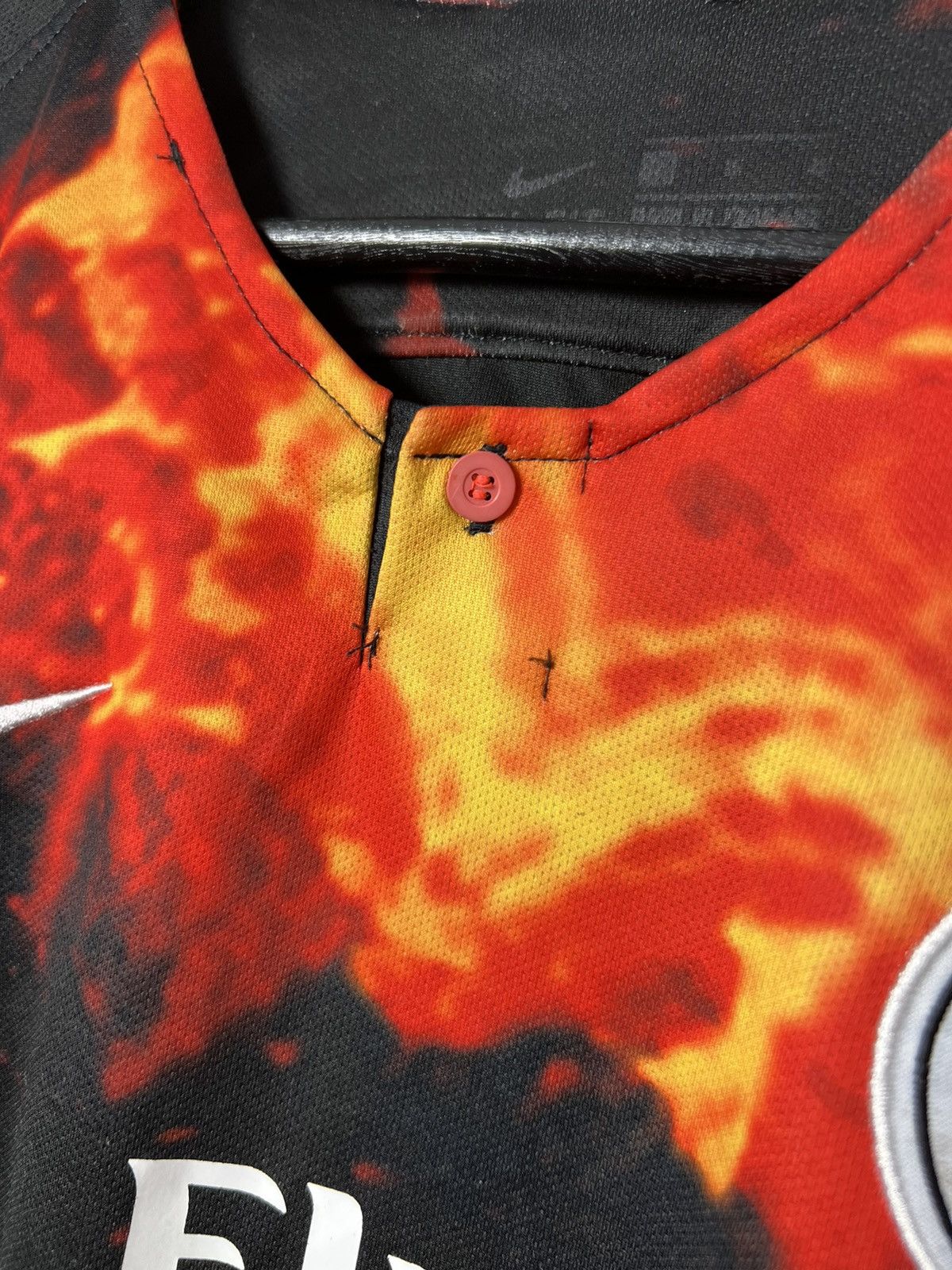 Other Nike Paris Saint-Germain Flame All Over Printed Jersey Size US M / EU 48-50 / 2 - 8 Thumbnail