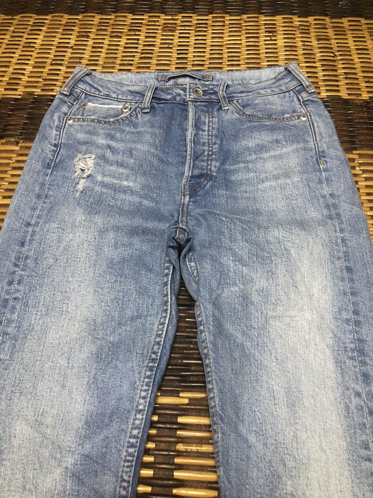 Designer × Japanese Brand GOA NIMES SELVEDGE JEANS Size 27" / US 4 / IT 40 - 11 Thumbnail