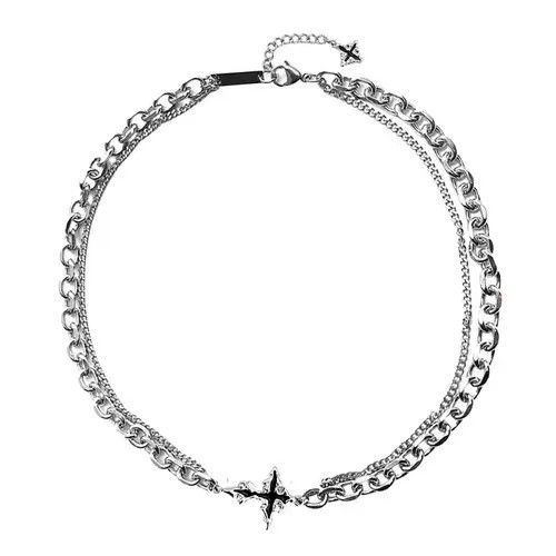 VIBE Dark Cross Necklace Size ONE SIZE - 2 Thumbnail