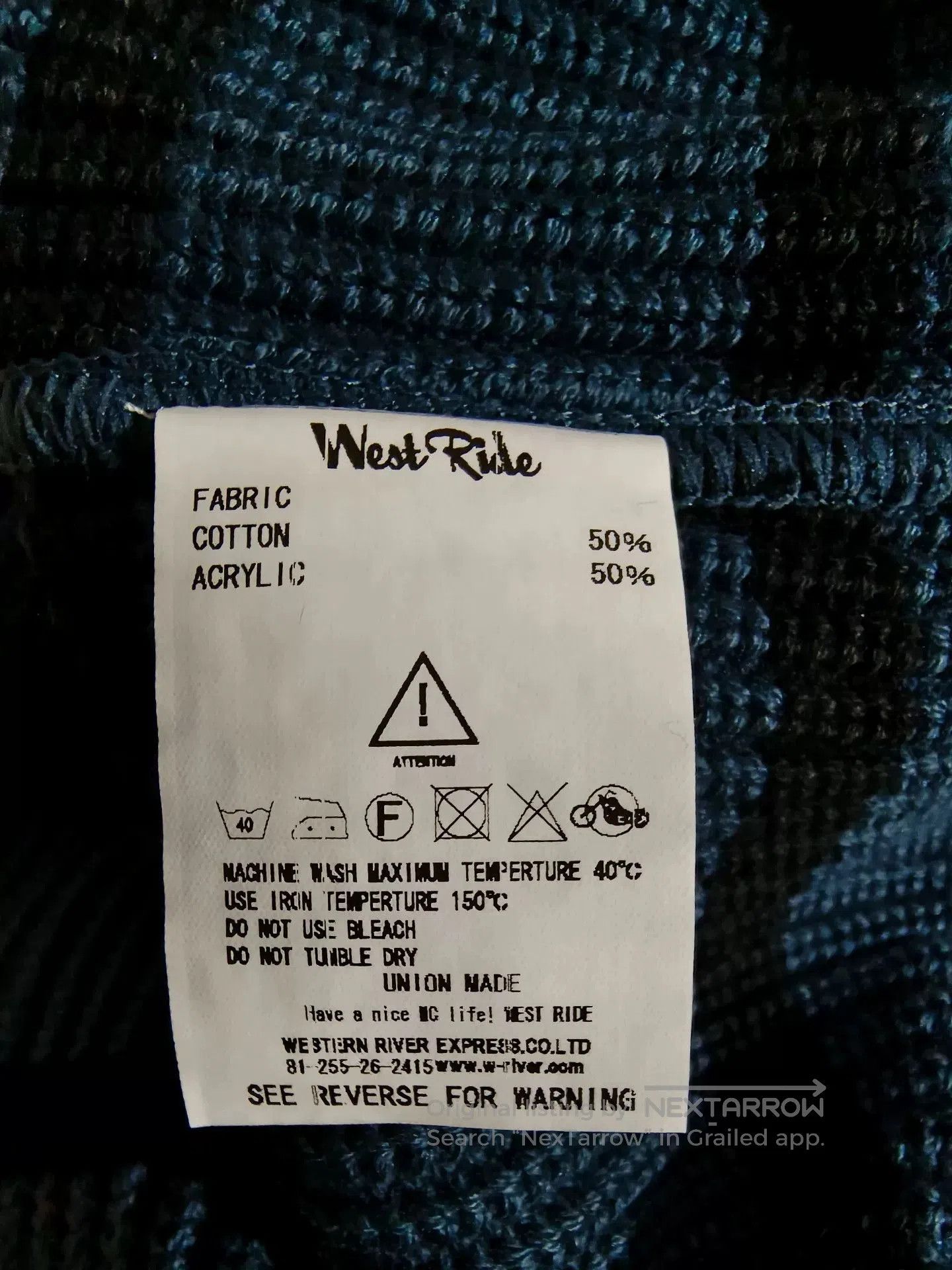 WEST RIDE West Ride Heavyweight Sweater from Japan. Size US XXS / EU 40 - 5 Thumbnail