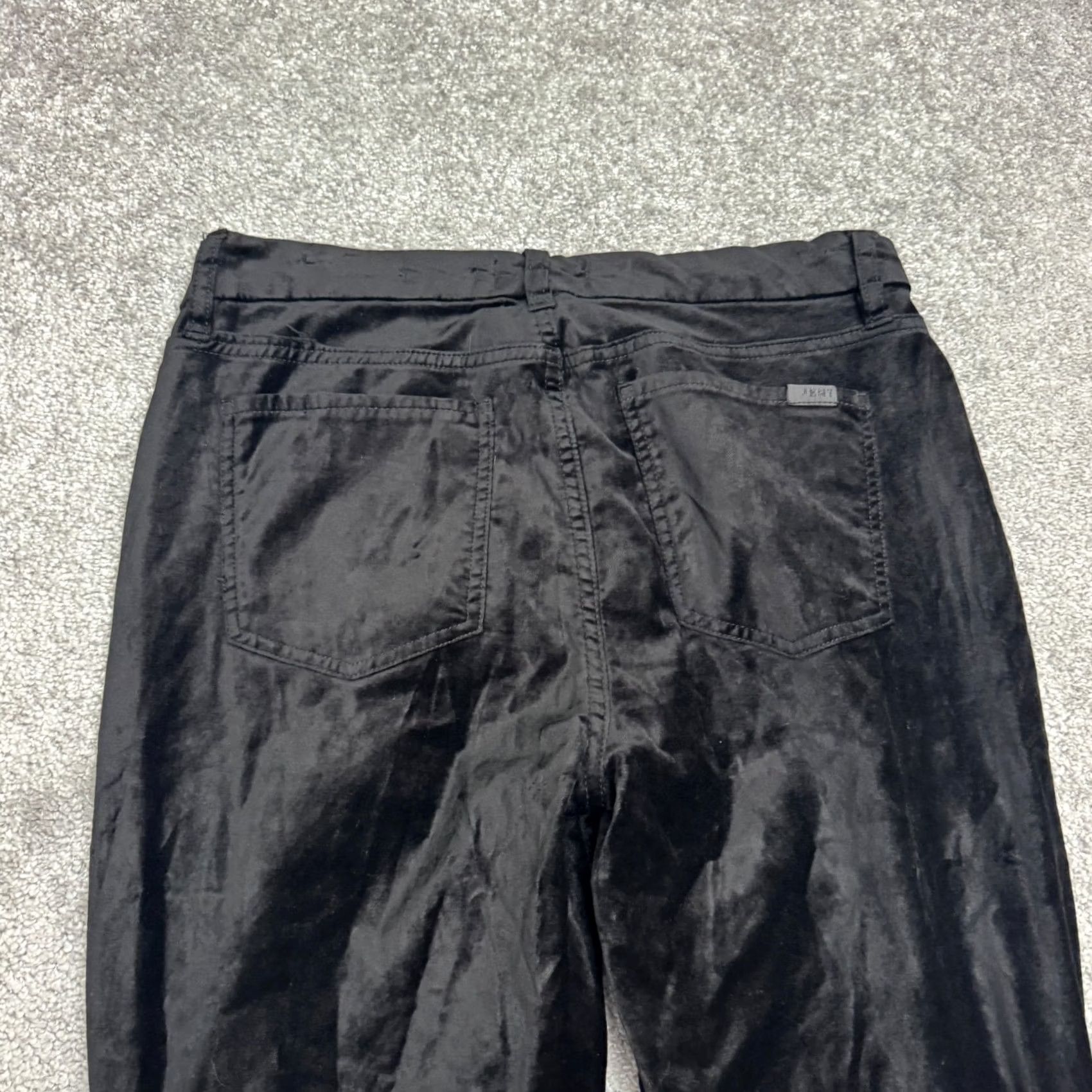 7 For All Mankind 7 For All Mankind Velvet Skinny Ankle Pants Womens 8 Black High Rise Jeans & Pants Shoes? Size 30" / US 8 / IT 44 - 3 Thumbnail