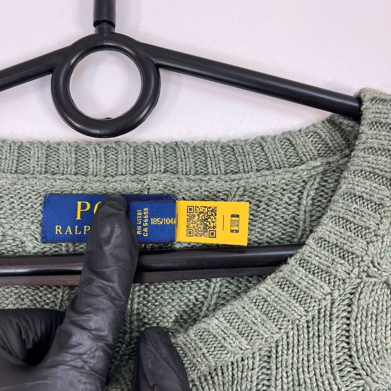 Polo Ralph Lauren Polo Ralph Lauren Cable Knit Crewneck Sweater Mens Size XL Size US XL / EU 56 / 4 - 4 Thumbnail