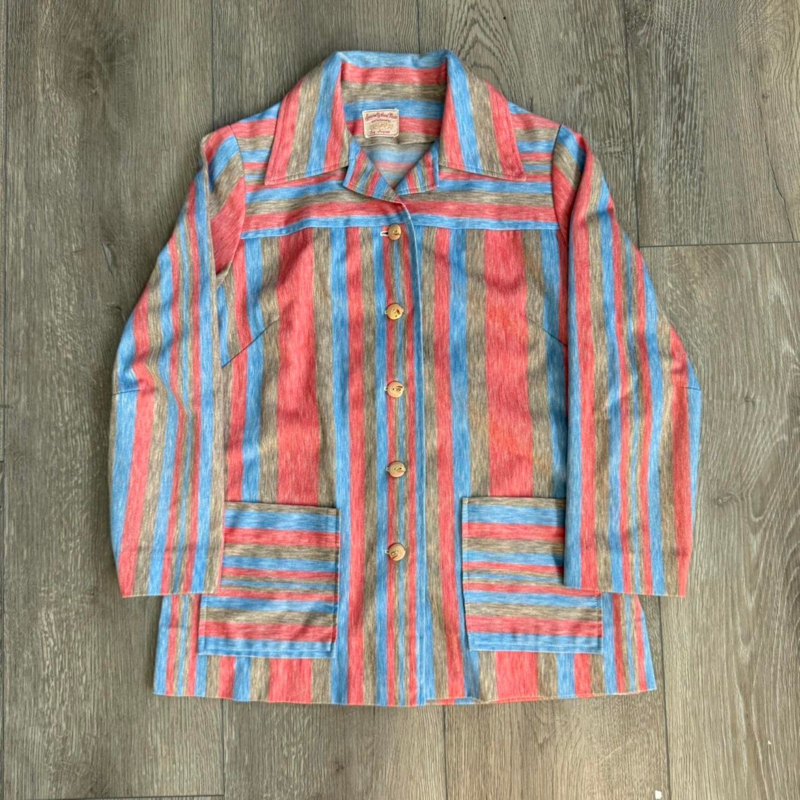 Other Vintage 50s 60s hand made women's button up Size M / US 6-8 / IT 42-44 - 2 Thumbnail
