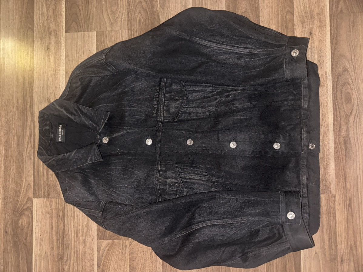 Balenciaga Paris Cities Edition Oversized Denim Jacket