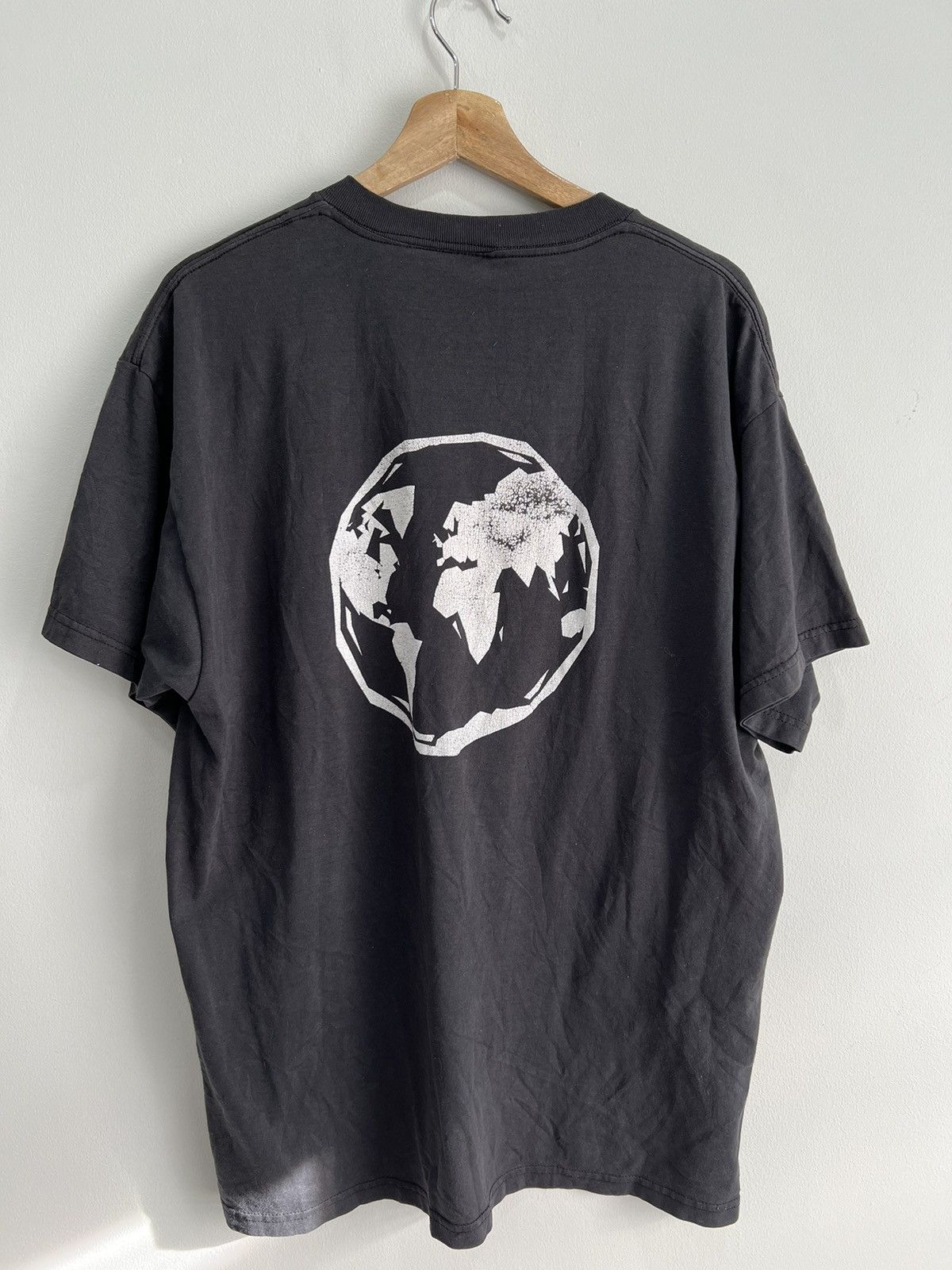 Vintage Vinage 90s Jesus Tee Shirt Food For Thought John 3:16 God Size US XL / EU 56 / 4 - 3 Thumbnail