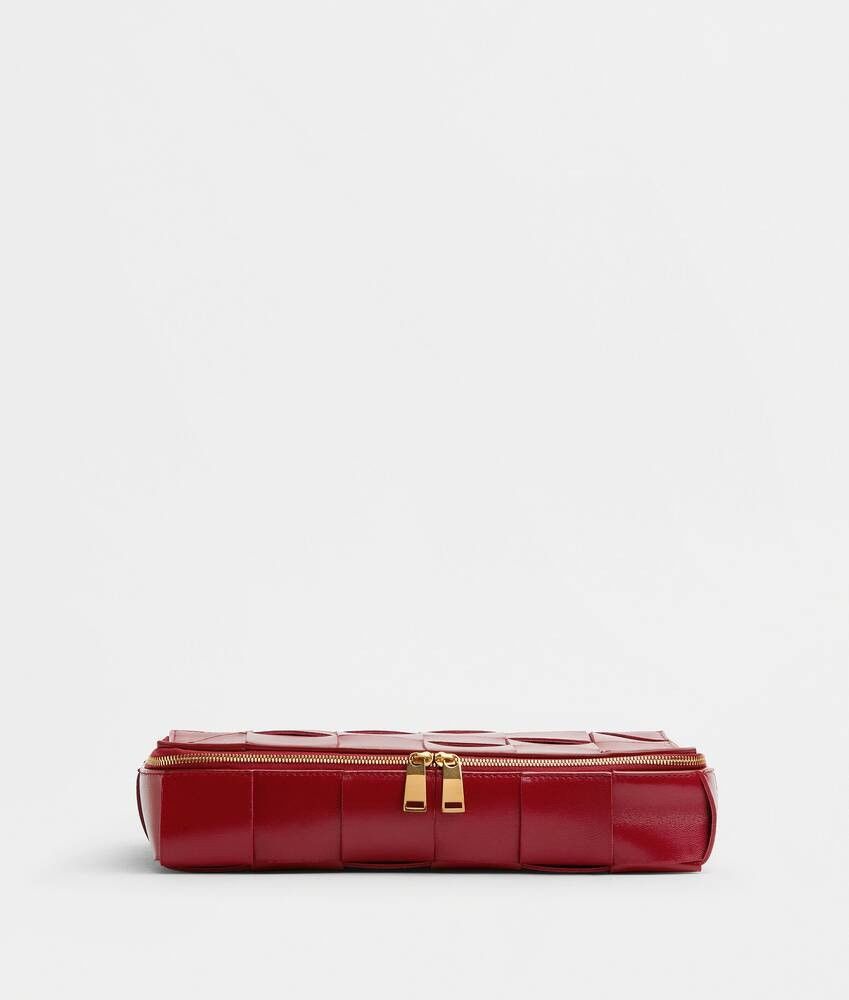 Bottega Veneta o1n1vont0525 Size: OS / Organizer Pouch in Dark Red Size ONE SIZE - 3 Thumbnail
