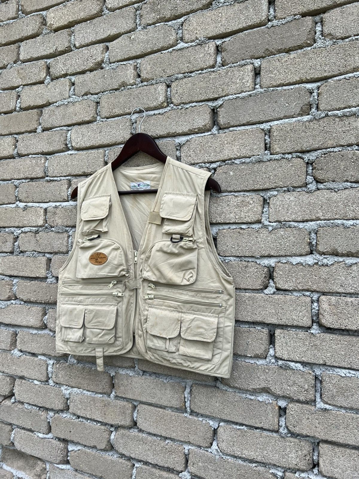 Japanese Brand Gold Feeling Vest Jacket Multi Pocket Size US M / EU 48-50 / 2 - 4 Thumbnail