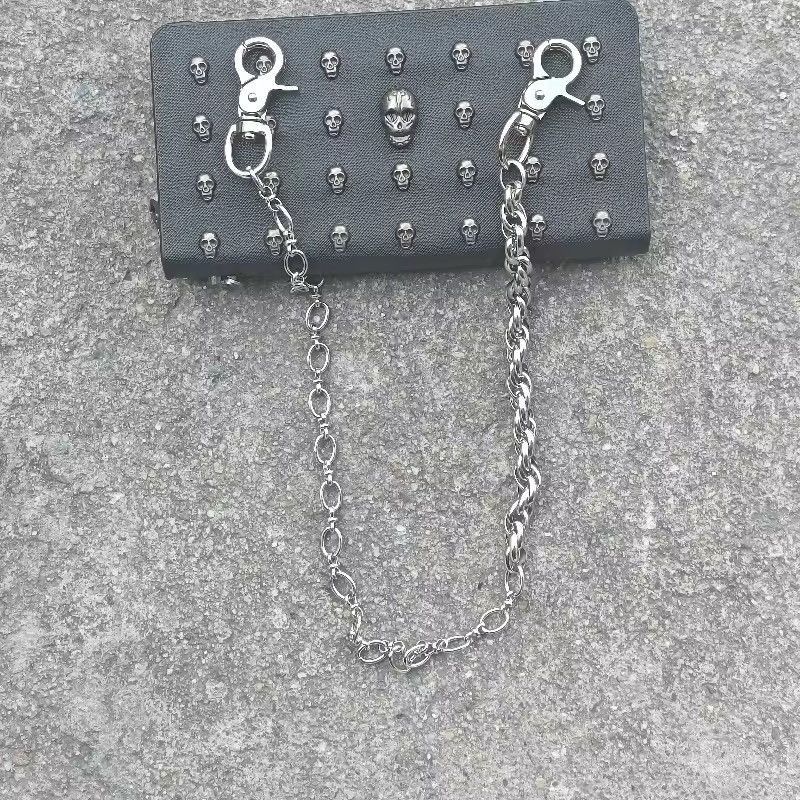 Jewelry Stainless Steel Wallet Chain – 67cm Size ONE SIZE - 7 Thumbnail