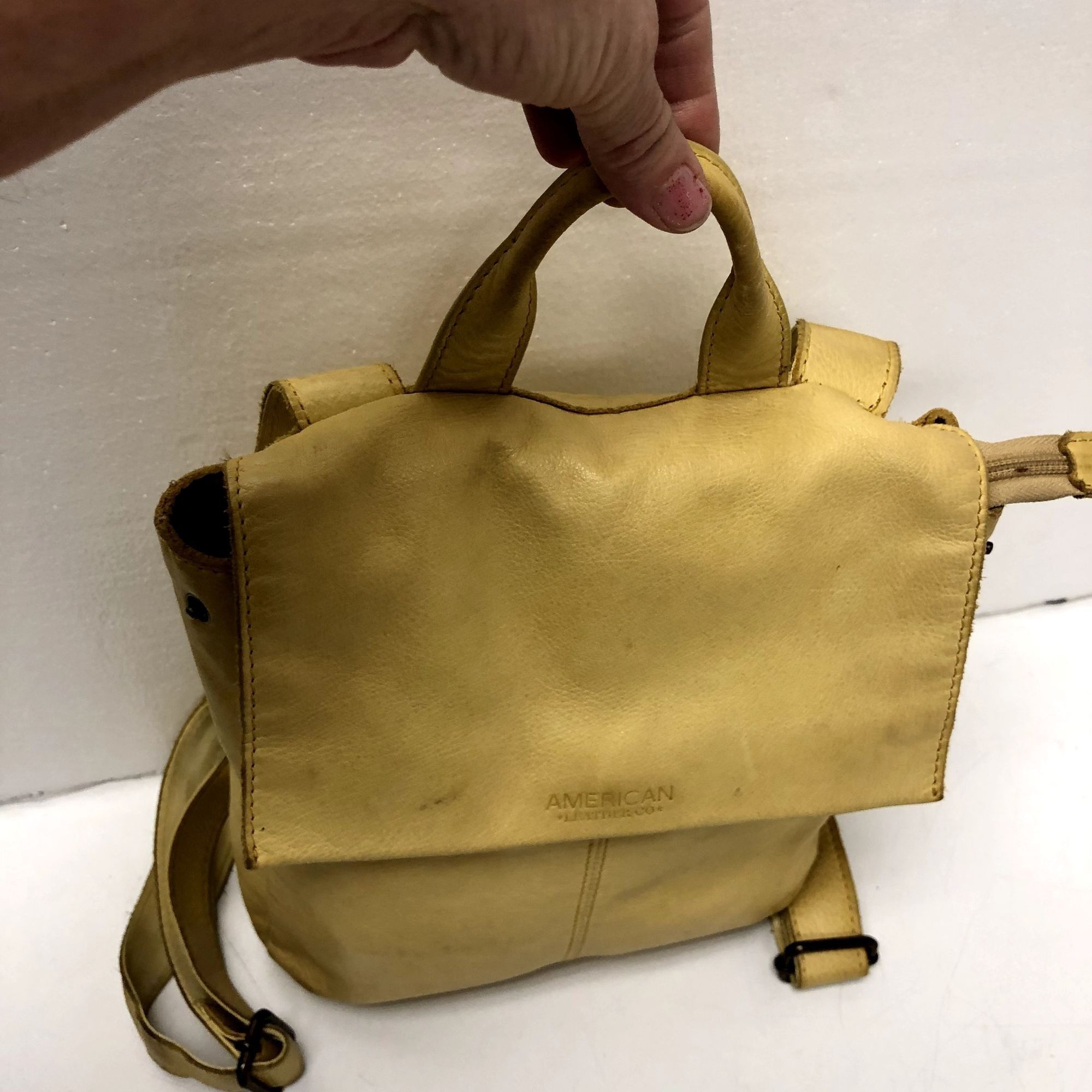 Other American Leather Co COGNAC LIBERTY Bag Soft Leather Backpack Size ONE SIZE - 8 Thumbnail