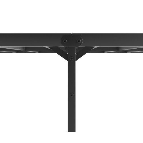 Designer × Homemade Metal Platform Bed frame with Headboard, Sturdy Metal Frame, Size US L / EU 52-54 / 3 - 8 Thumbnail