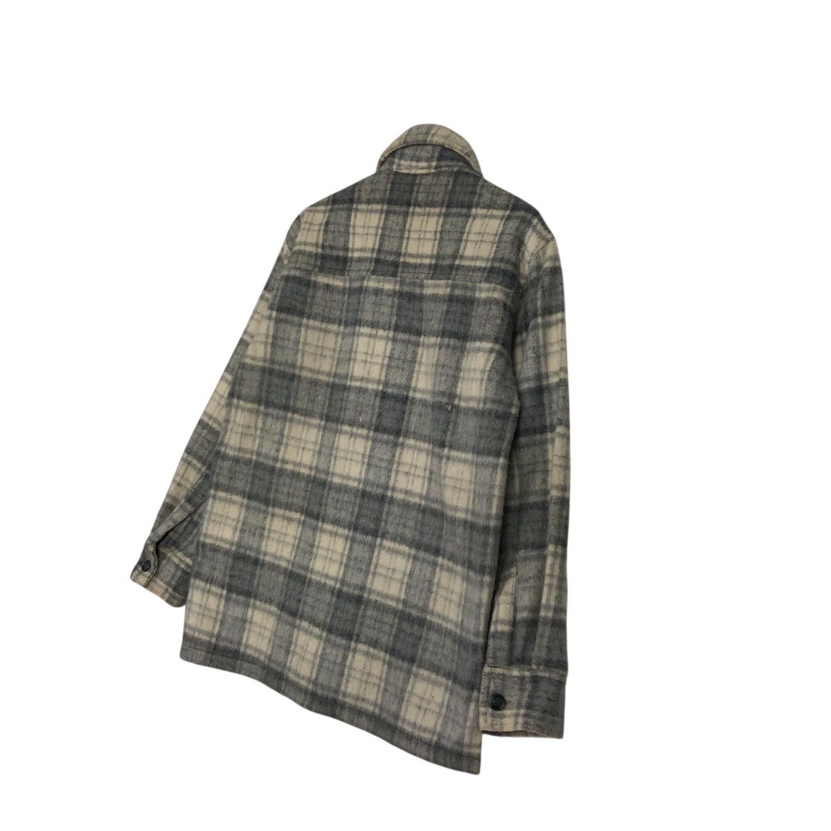 Japanese Brand 📌Vintage Wool Jacket Flannel Spade Mashie Tartan Design Size US L / EU 52-54 / 3 - 11 Thumbnail