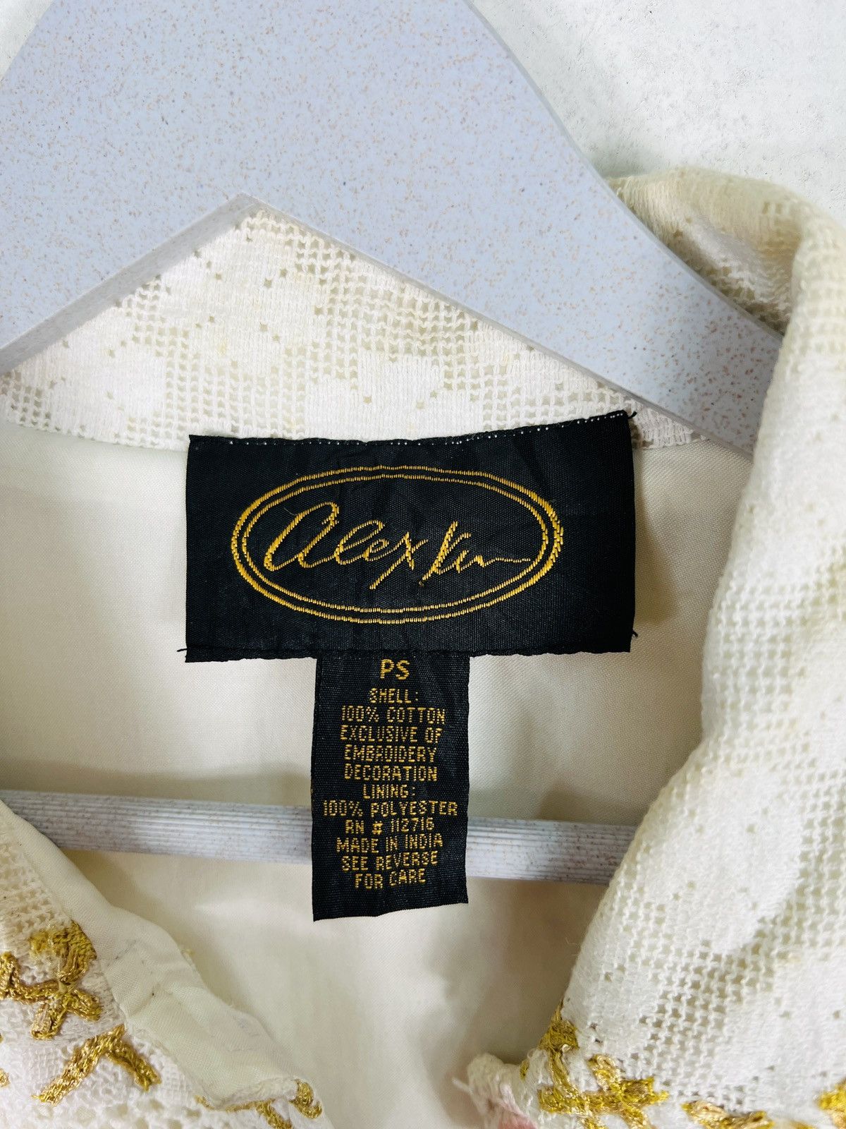 🔥 VINTAGE ALEX KU PATCHWORK COLORY KNITTED