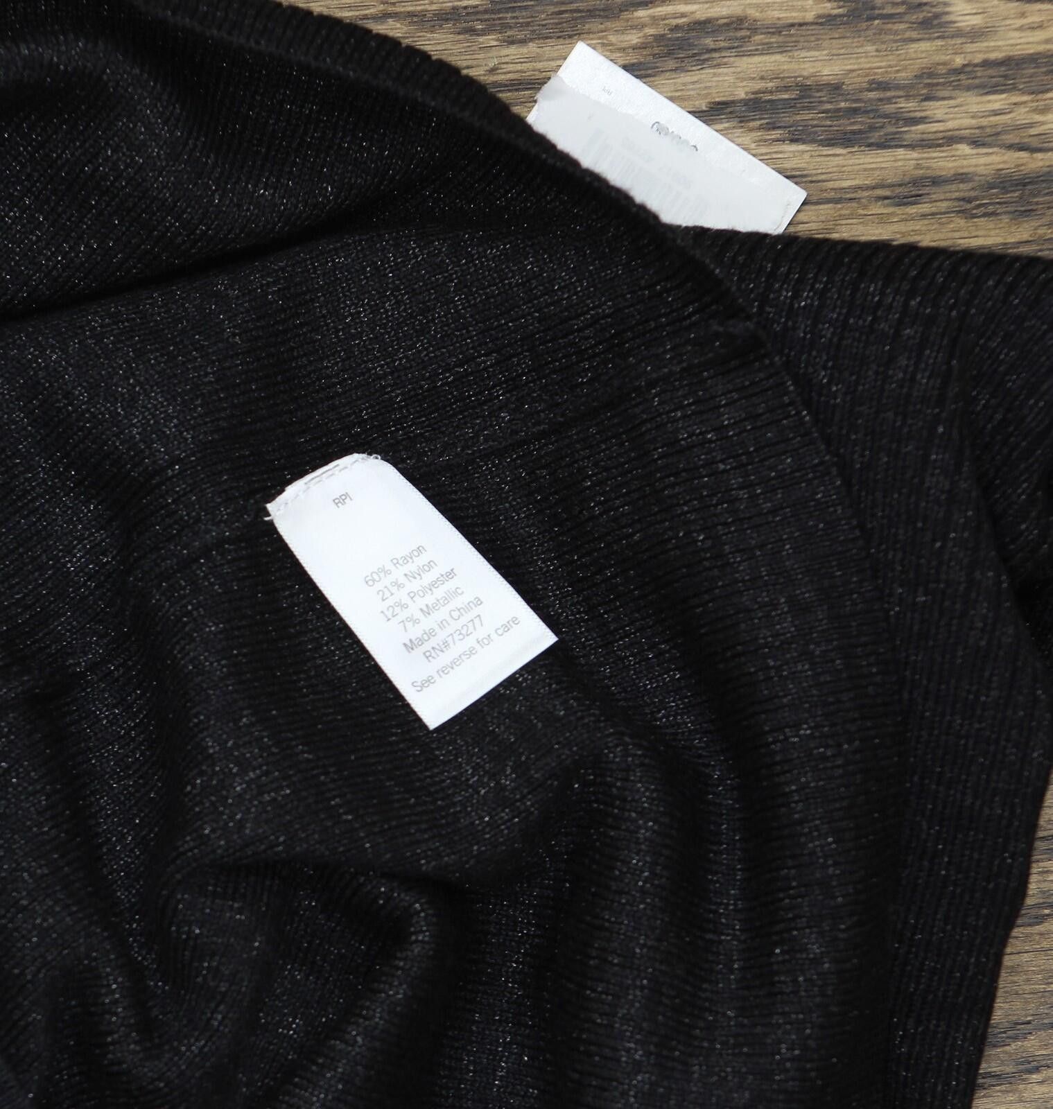 Nine West Nwt Nine West Squareneck Sweater Dress Ww14y307rs1 Black M Size M / US 6-8 / IT 42-44 - 5 Thumbnail