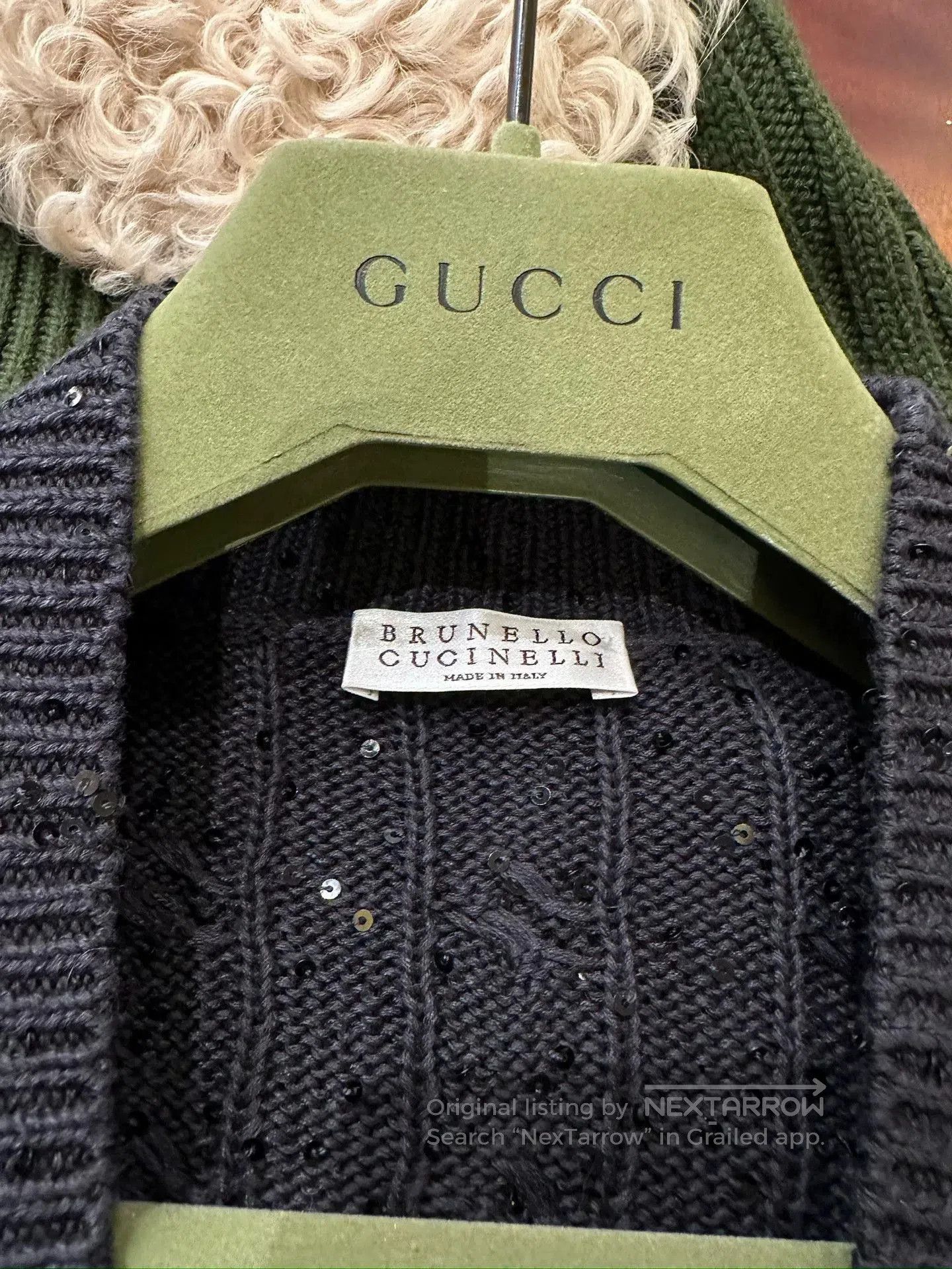 Brunello Cucinelli Brunello Cucinelli Sequin Cardigan. Size US XS / EU 42 / 0 - 5 Thumbnail