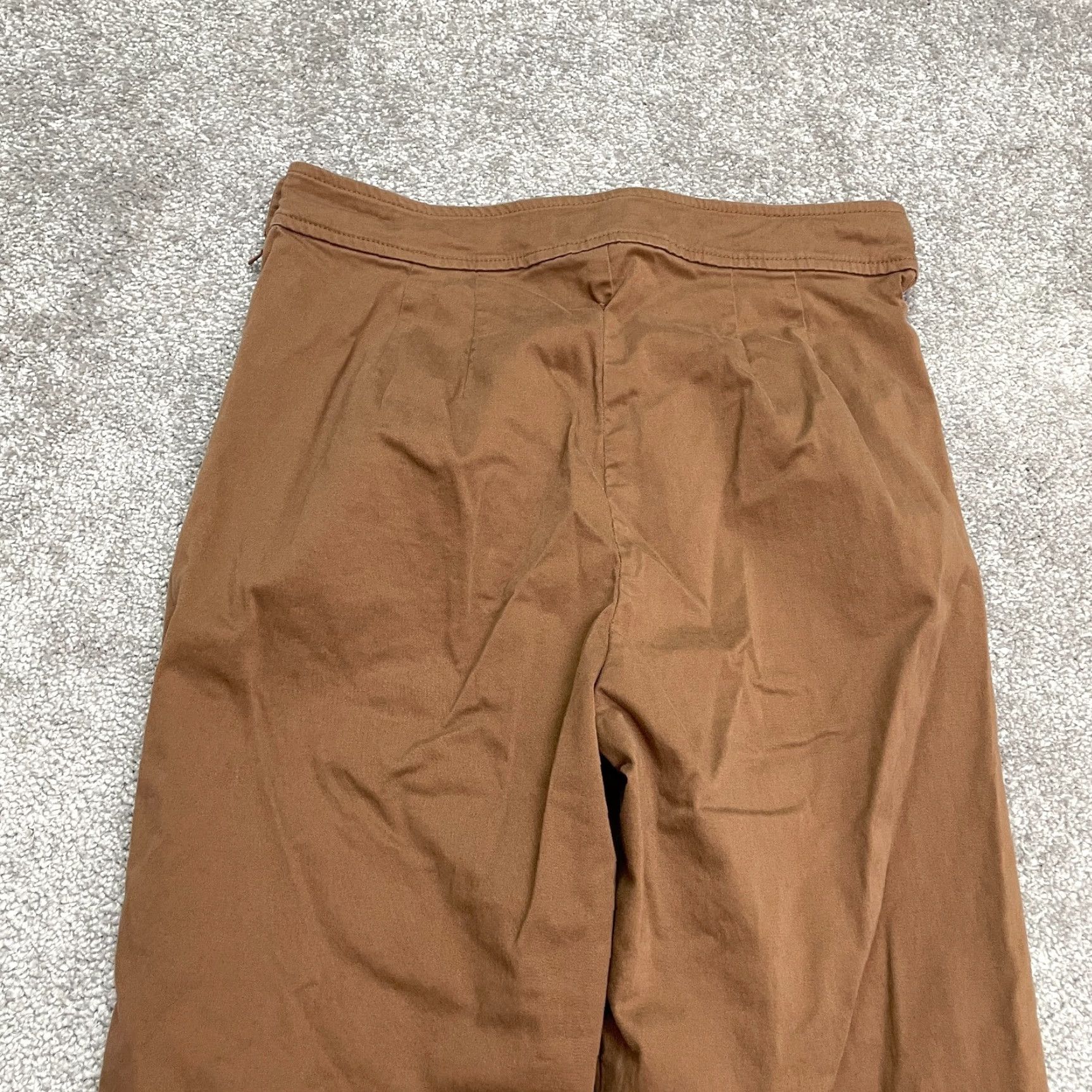 Coldwater Creek VINTAGE Coldwater Creek Women’s Chino Pants Straight Leg 10 Brown City Preppy Casual Office Size 32" / US 10 / IT 46 - 3 Thumbnail