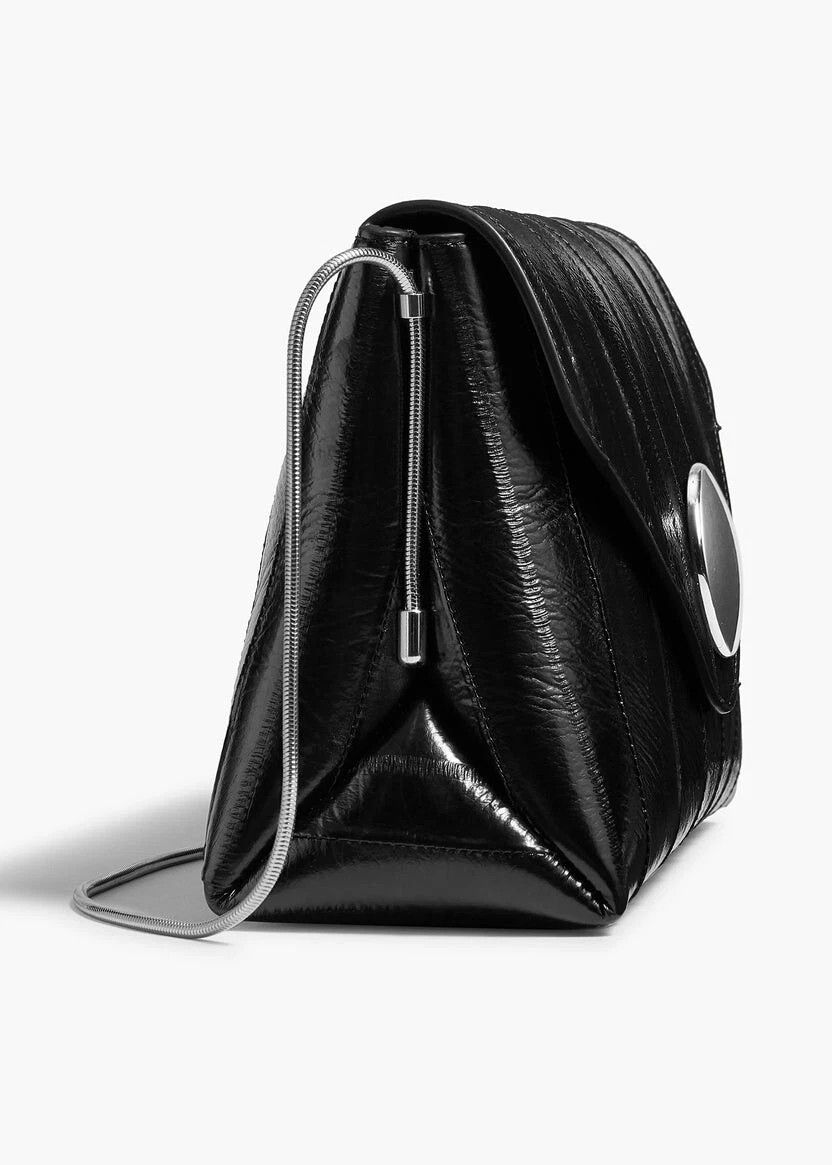 KHAITE KHAITE Bobbi Black Eel Leather Shoulder Bag New Authentic Size ONE SIZE - 3 Thumbnail