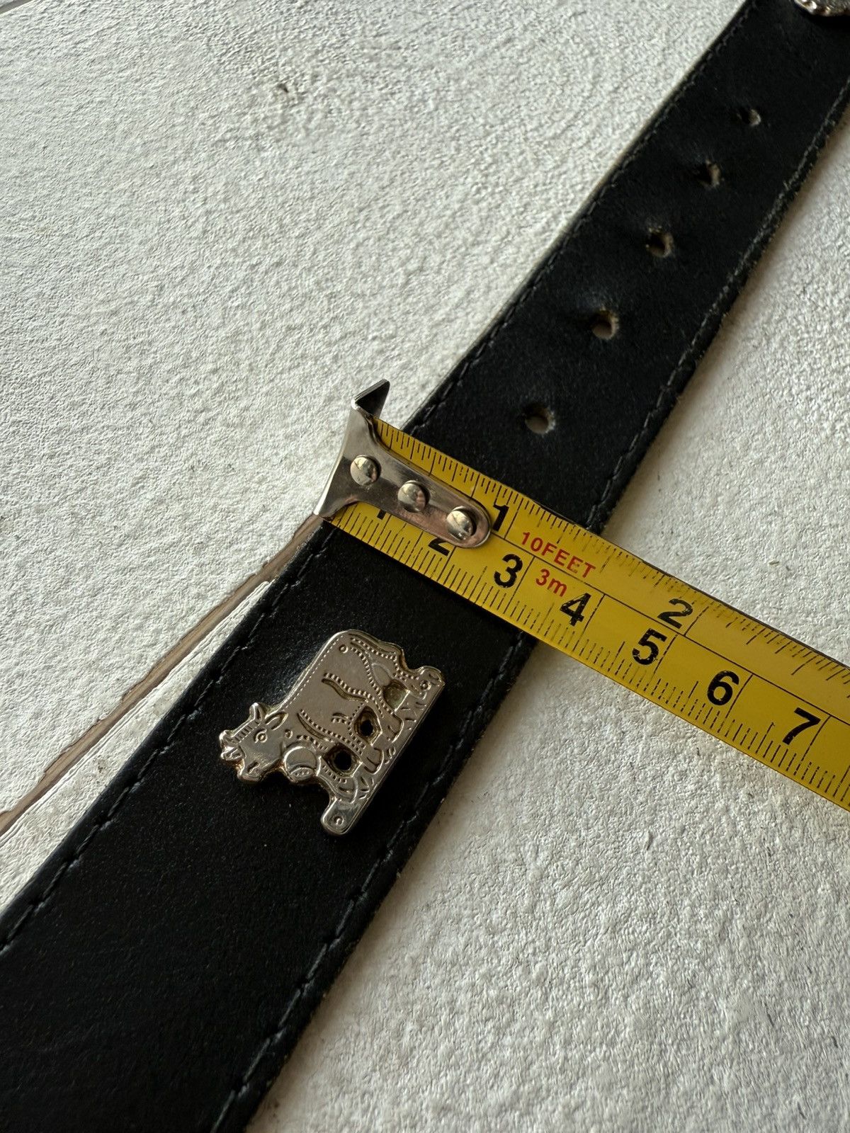Designer × Vintage ❗️ETRO style Gotic vintage belt OPIUM goth BB simon MONEY Size ONE SIZE - 8 Thumbnail