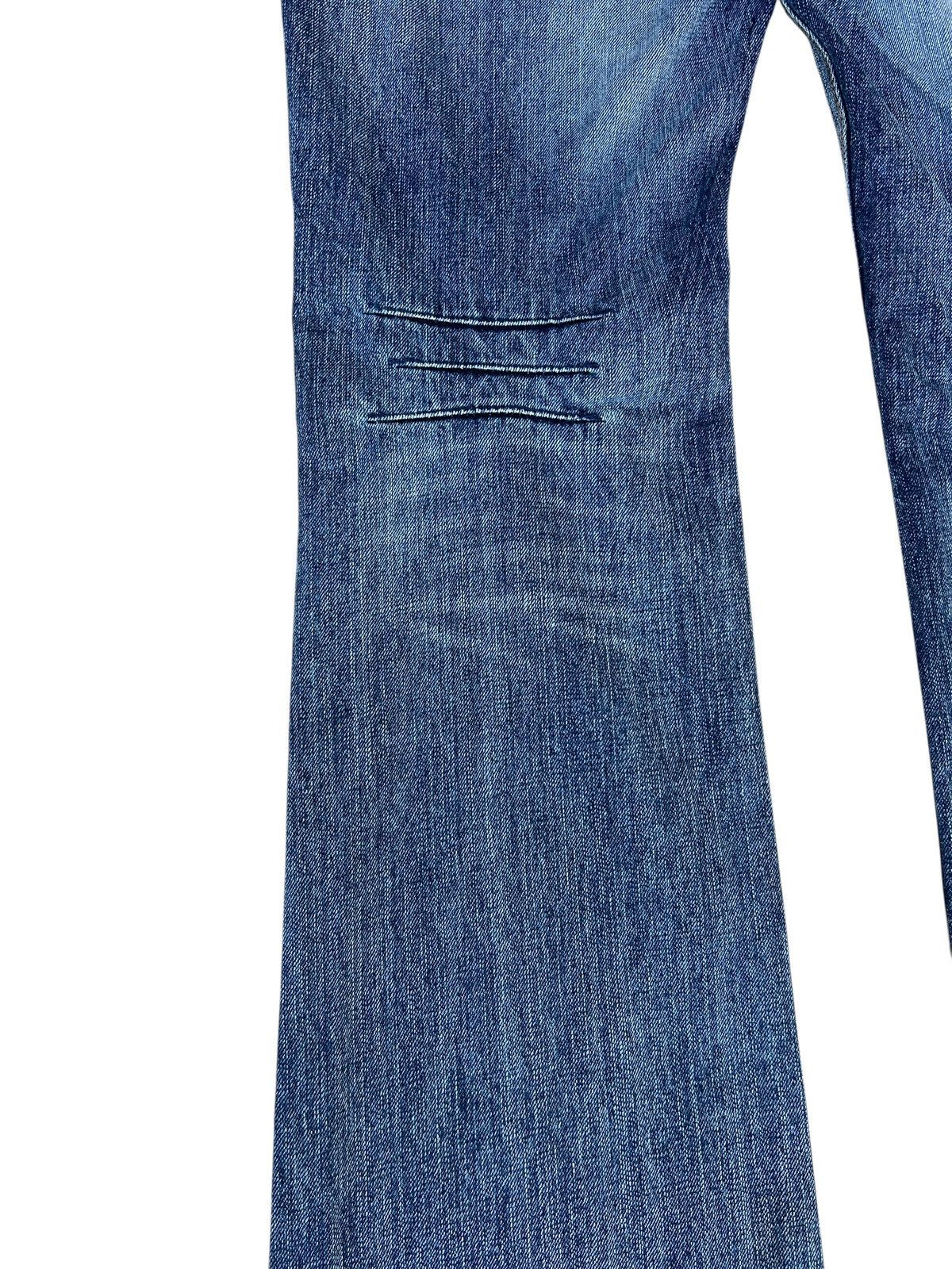14th Addiction Edge Rupert Japan Faded Denim Bootcut Jeans Flare Size US 32 / EU 48 - 16 Thumbnail