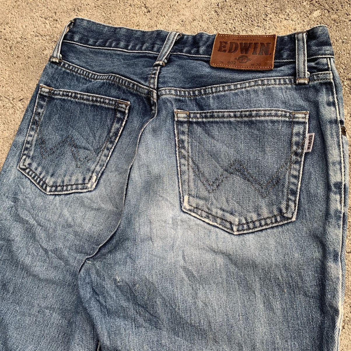 Edwin Vintage Edwin 402 Japan Distressed Denim Jeans W29 Size US 29 - 12 Thumbnail