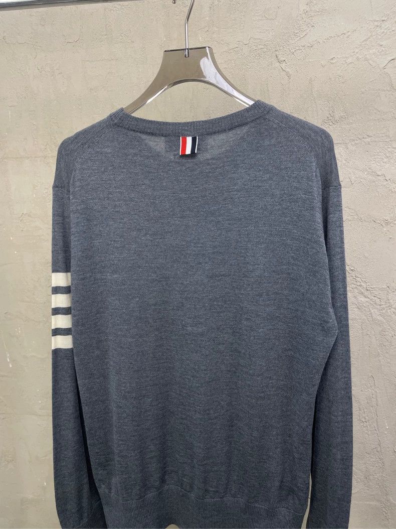 Thom Browne Thom Browne Round collar wool sweater Size US M / EU 48-50 / 2 - 4 Thumbnail
