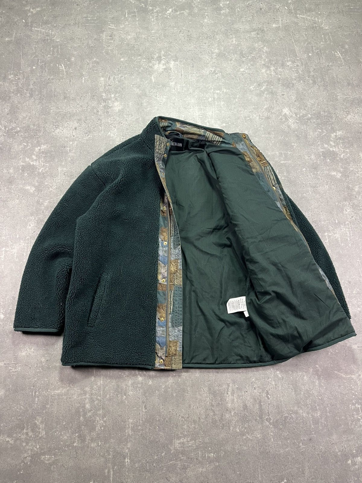 Han Kjobenhavn Han Kjobenhavn Social Resort Big Logo Baggy Fleece Jacket M Size US M / EU 48-50 / 2 - 8 Thumbnail