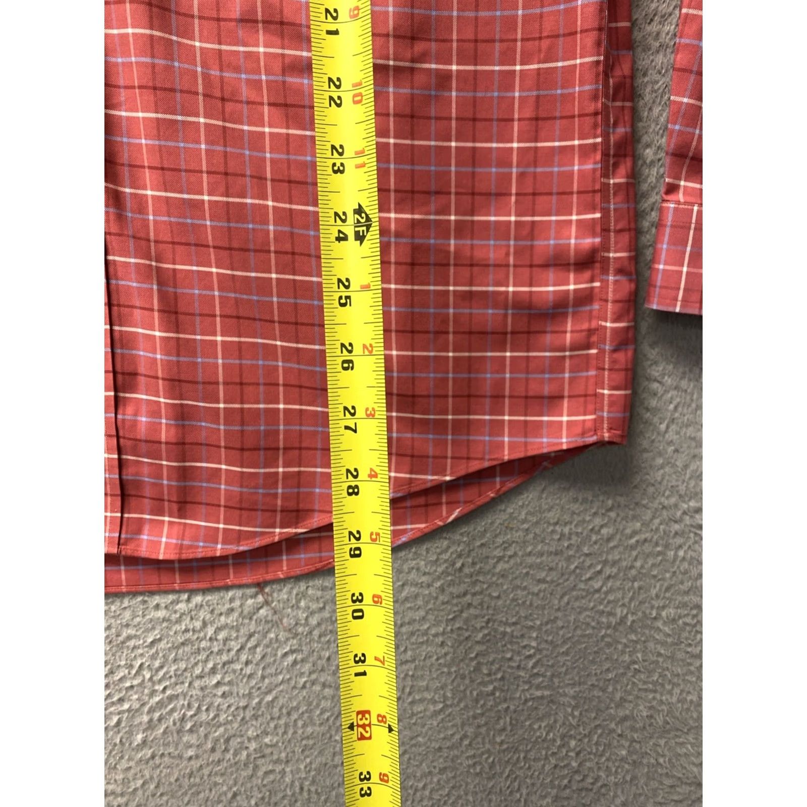 Brooks Brothers Brooks Brothers Button-Down Shirt Mens L Coral Plaid Multicolor Long Sleeve Cotton Woven Button-Up Casual Work Travel Regular Size US L / EU 52-54 / 3 - 6 Thumbnail