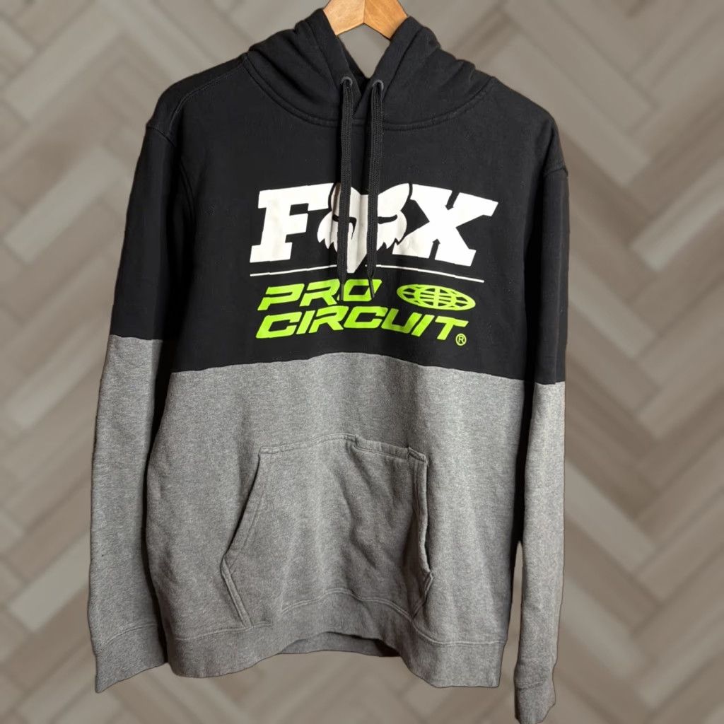 Fox Racing Fox Racing Pro Circuit Hoody Mens Large Black Pullover Size US L / EU 52-54 / 3 - 1 Thumbnail