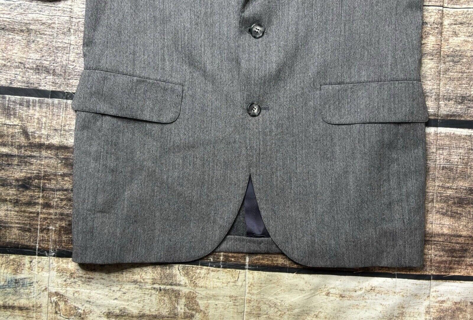 Brooks Brothers Brooks Brothers 346 Blazer Jacket Men's 39R Wool Fishbone Size 38R - 6 Thumbnail