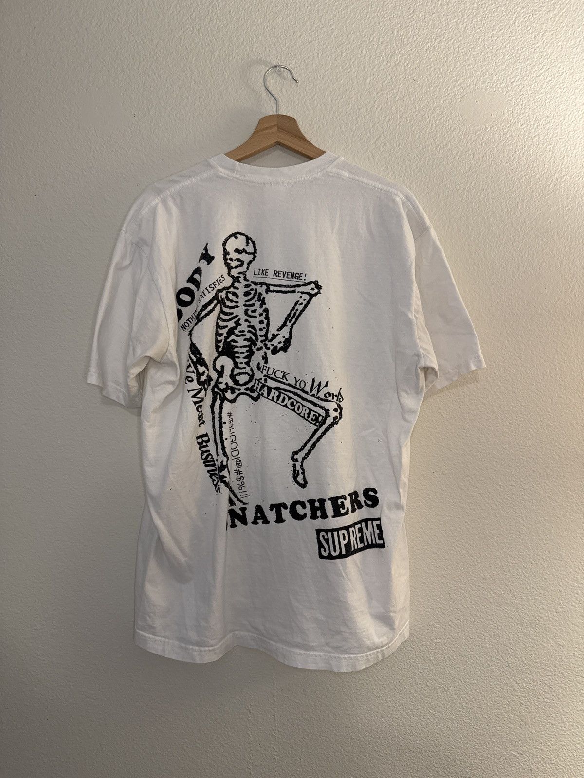 Supreme Supreme Skeleton Tshirt Size US XL / EU 56 / 4 - 1 Thumbnail