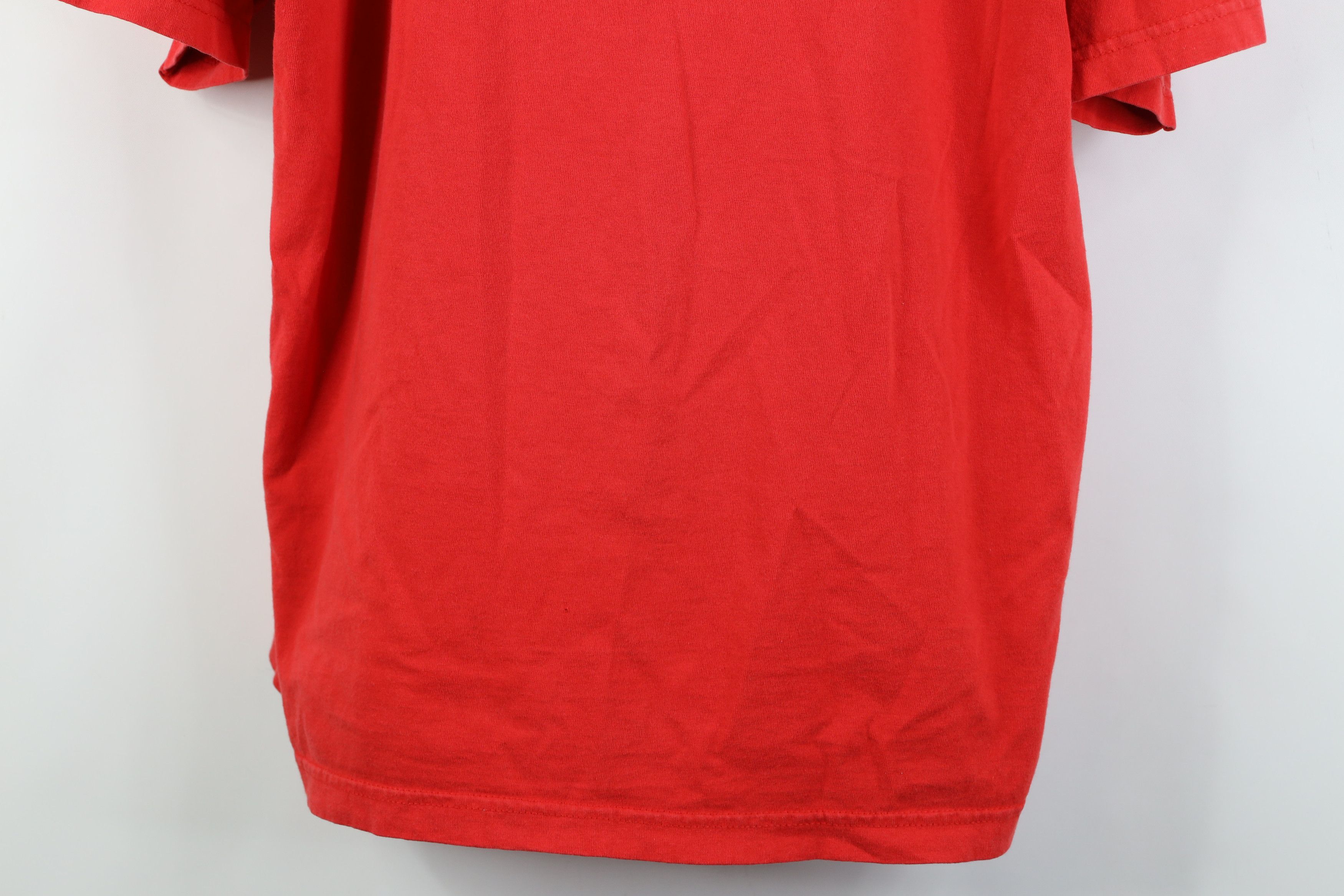 Vintage Vintage Y2K Union Made Assembly Complex T-Shirt Red USA Size US XL / EU 56 / 4 - 3 Thumbnail