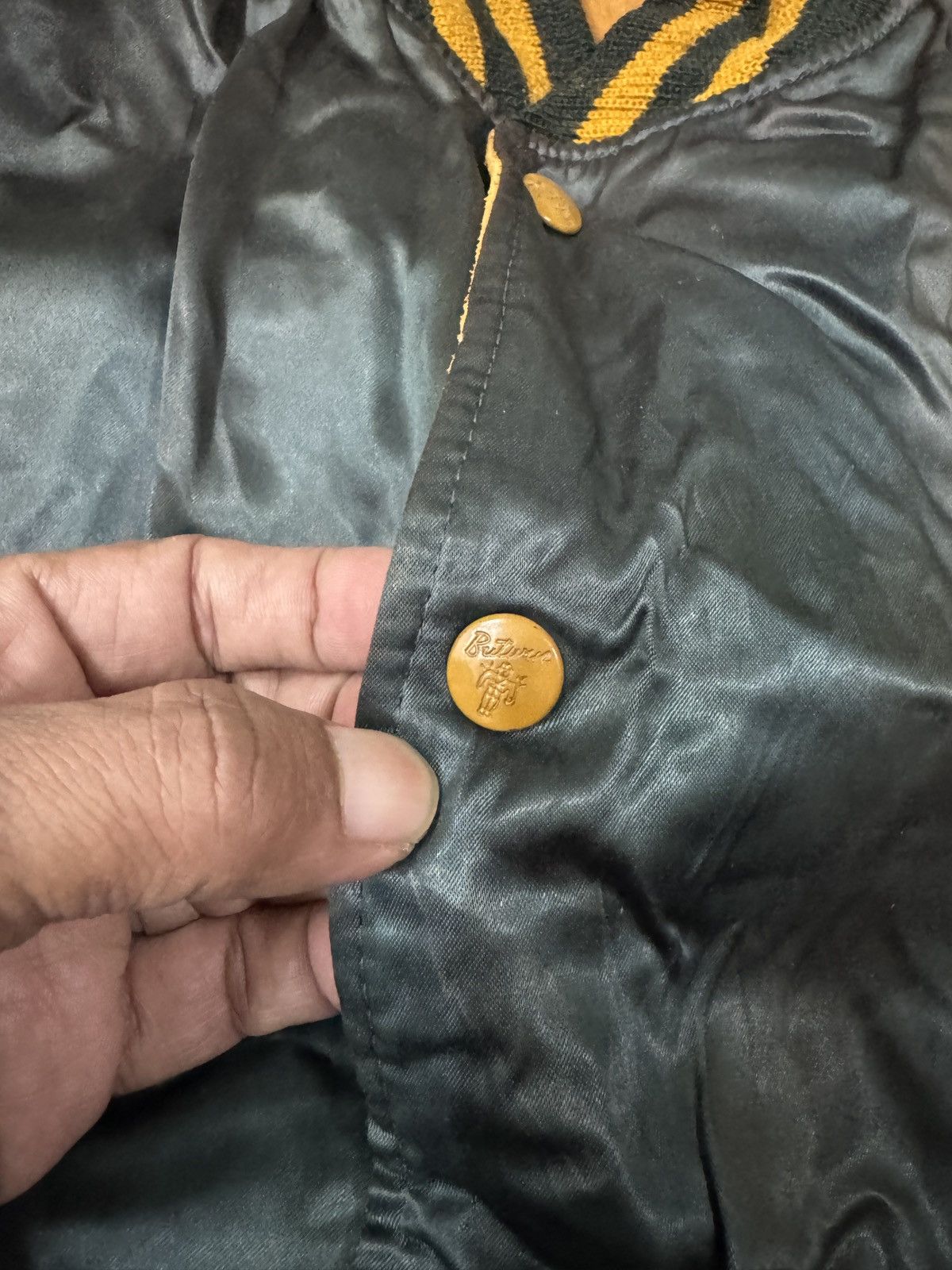 Vintage VINTAGE 50-60’S BUTWIN REVERSIBLE LEATHER JACKET Size US L / EU 52-54 / 3 - 11 Thumbnail