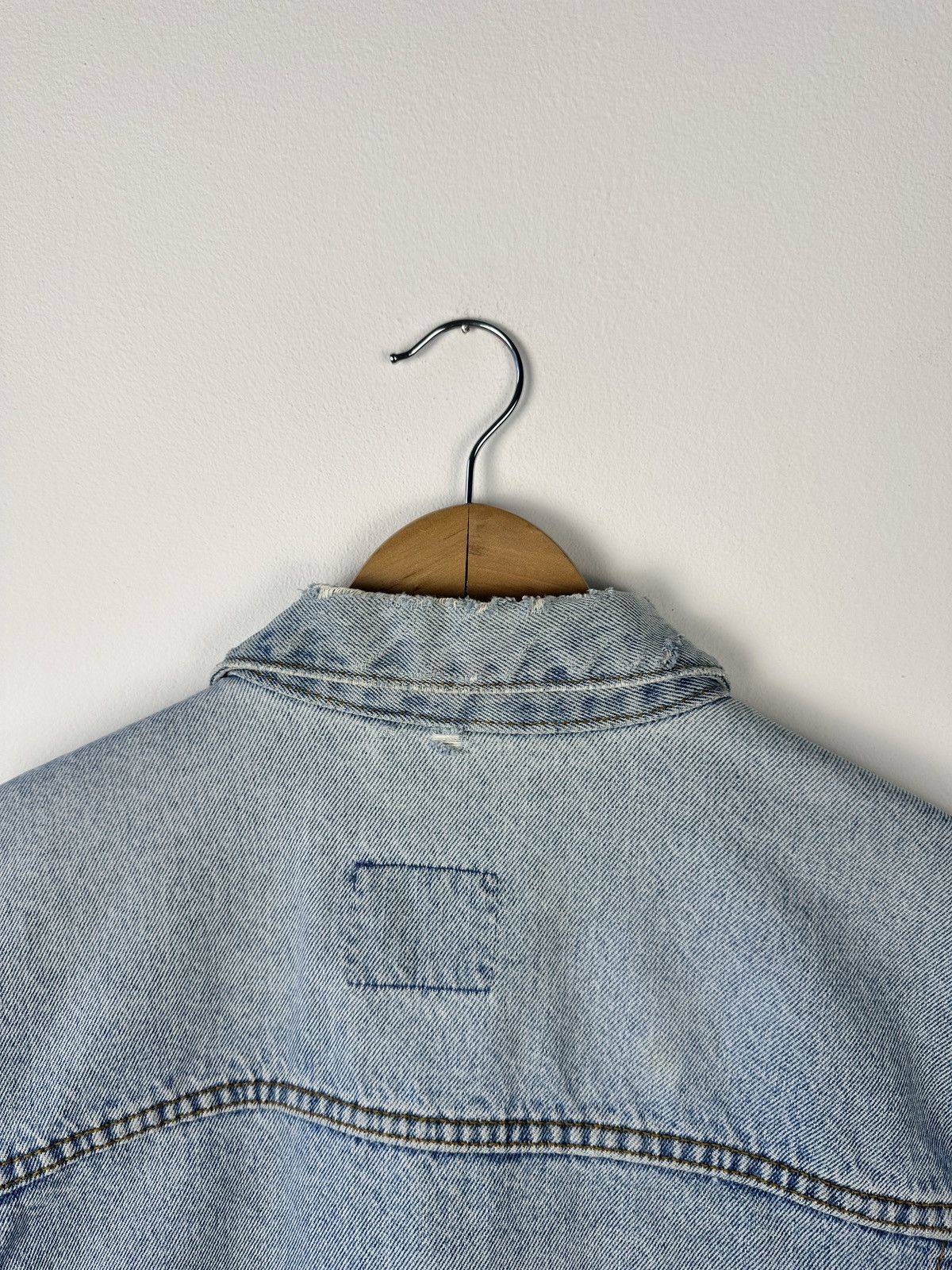 Lee Lee Rider Denim Jacket Size L Light Wash Acid Washed Trucker Size US L / EU 52-54 / 3 - 13 Thumbnail