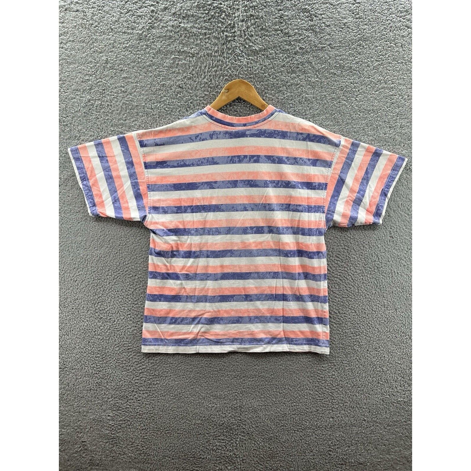 Gotcha Gotcha 100% Cotton Orange Bye White Striped Surf T-Shirt Size US L / EU 52-54 / 3 - 2 Thumbnail