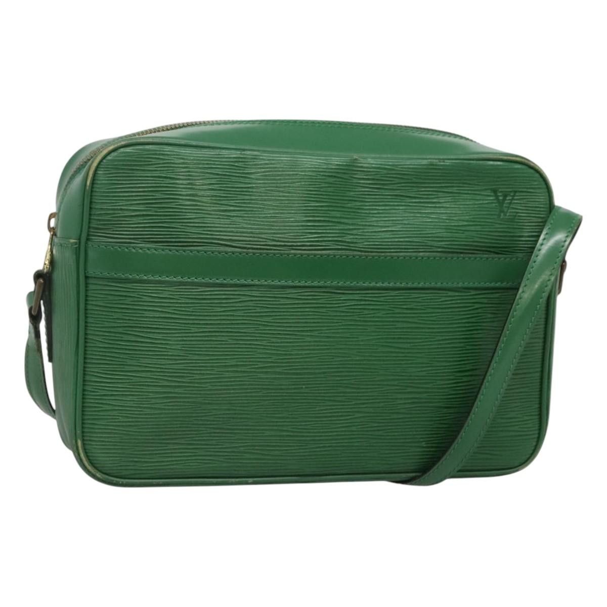 Louis Vuitton Epi Trocadero 27 Shoulder Bag Green M52314 Lv Auth 123917, Women's