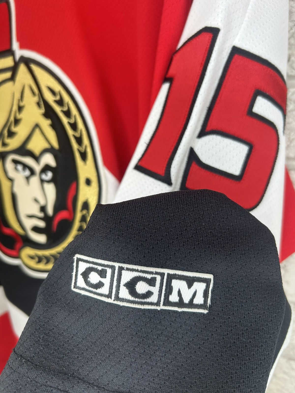 Ccm Vintage CCM Ottawa Senators Dany Heatley NHL Jersey Size US L / EU 52-54 / 3 - 7 Thumbnail