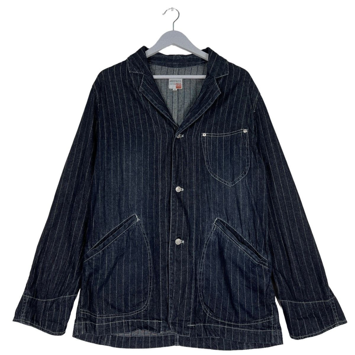 🔥 JUNGLE STORM HIKORY STRIPE CHORE JACKET