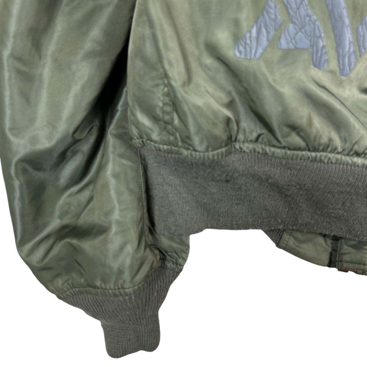 Avirex 🔥 VINTAGE AVIREX MA-1 REVERSIBLE BOMBER JACKET MADE IN USA Size US L / EU 52-54 / 3 - 8 Thumbnail