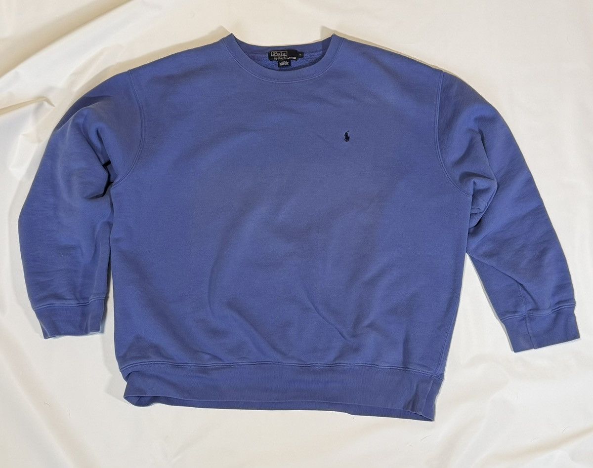 Polo Ralph Lauren Polo Ralph Lauren Classic Pony Crewneck Sweatshirt Purple XL Size US XL / EU 56 / 4 - 1 Thumbnail
