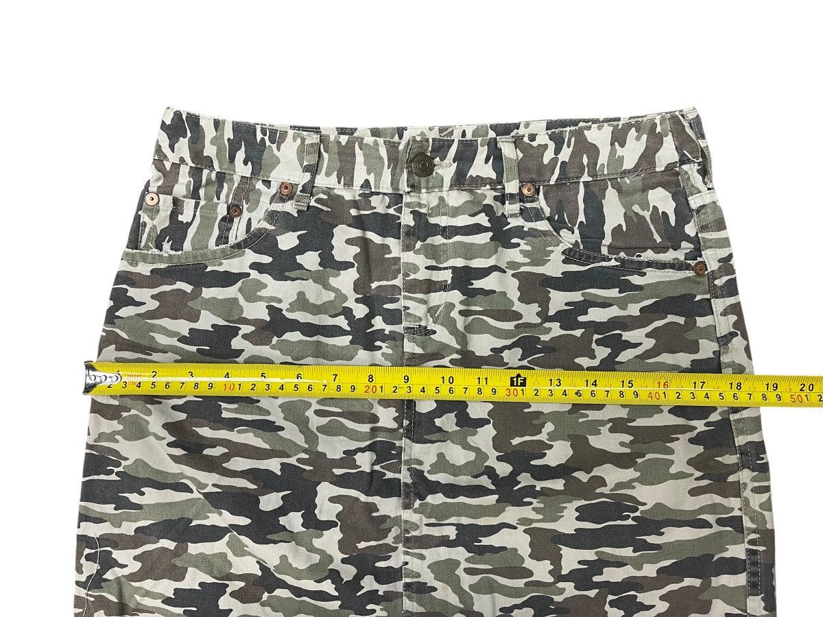 Evisu Vintage Evisu Donna Yamane Camouflage Mini Skirt Size 31" - 4 Thumbnail