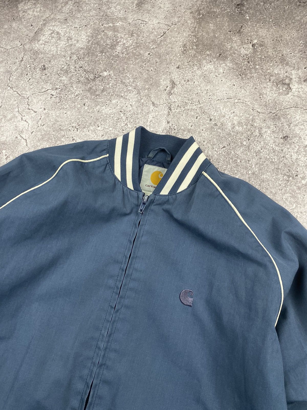 Carhartt VINTAGE FADED CARHARTT 00’S BOMBER JACKET WORK WEAR Y2K Size M / US 6-8 / IT 42-44 - 3 Thumbnail
