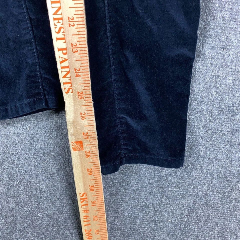 Other Universal Thread Velvet Pants Women's 4/27R Stretch Size 27" / US 4 / IT 40 - 5 Thumbnail