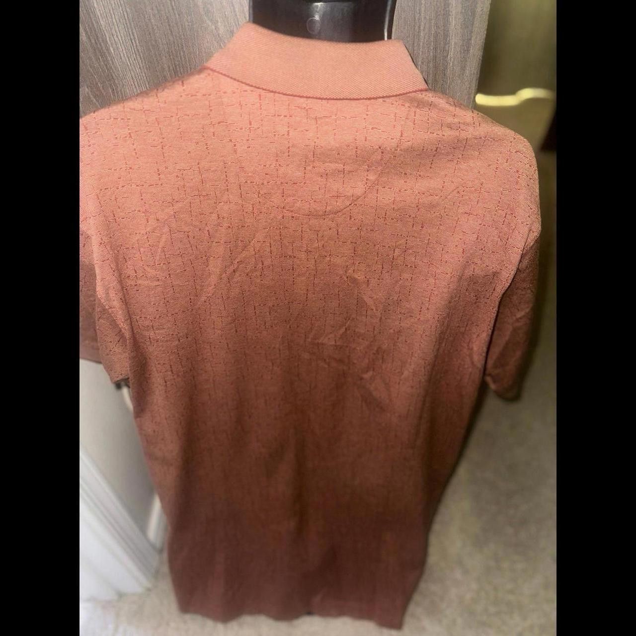 Izod Mens Used Bronze Izod Polo Size US L / EU 52-54 / 3 - 3 Thumbnail