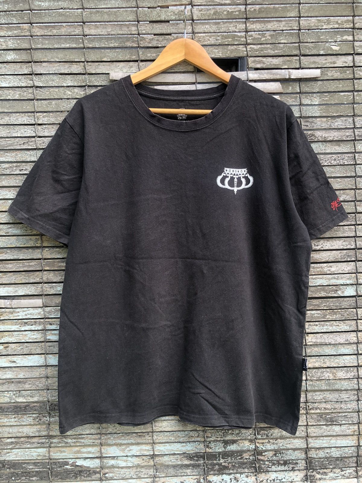 Japanese Brand Vintage Y2K SSUR TROOPS CRAZY JIUCE X CLOT Backhit Tee Size US L / EU 52-54 / 3 - 11 Thumbnail