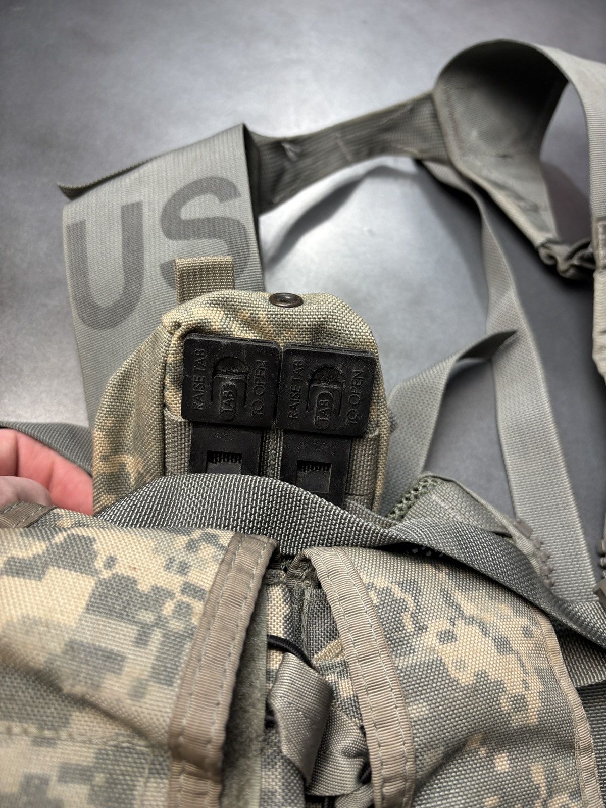 Vintage Vintage US Army Vest Digi Camo Ammo Vest Flak Tactical Cargo Size ONE SIZE - 8 Thumbnail