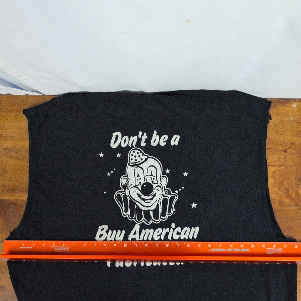 Vintage Vintage Buy American Fabricated; Novel Iron Sleeveless Shirt Size US XXL / EU 58 / 5 - 5 Thumbnail